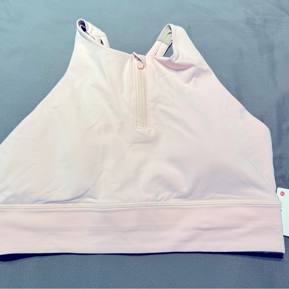 Lululemon Energy High-Neck Longline Zip Front Bra NWT